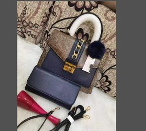 Bolsos de diseñador Bolso de hombro para mujer Bolso marmont Bolsos de mensajero Bolsos metálicos de moda Bolso cruzado clásico Fashionggc