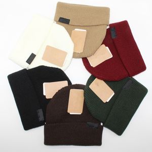 Designers Bonnet Chapeaux Chapeau de laine solide pour hommes et femmes Mode Casquette tricotée Street Ski chaud Bonnets d'hiver
