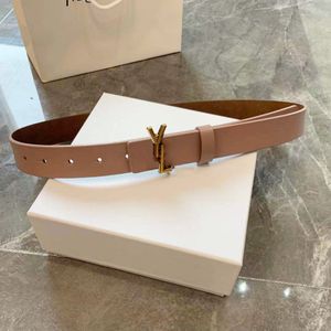Ontwerpers Dames Retro Letter Hoofd Solid Color Belts Pin Naald Buckle Belts Breedte 2,8 cm maat 95-115 cm Fashion Casual Lovers Perfect Gift Nice