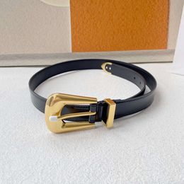 Femmes designer ceinture luxe célèbre hommes mode ceinture en cuir véritable dames ceintures d'affaires classiques Ceintures Top qualité 2.5 cm / 3 cm grande boucle en or