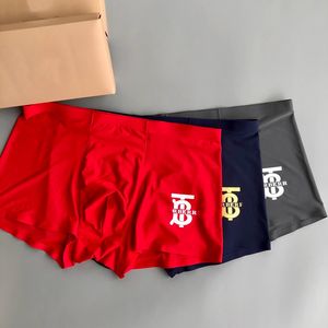 Ontwerpers Brand Boxer Boxic Cotton Shorts Modaal sexy gay 3 stuks boksers ademende nieuwe mesh heren ondergoed maat l-xxxl