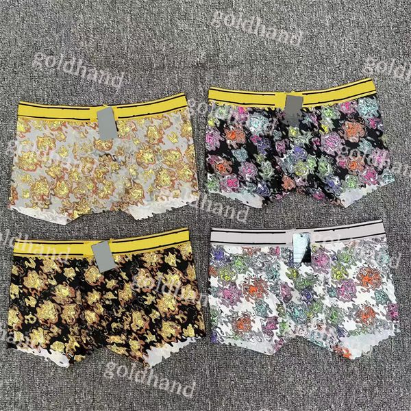 Diseñadores de marca Boxers para hombre Calzoncillos estampados de lujo Ropa interior para hombre de alta calidad Calzoncillos sexy