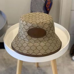 Designers Cap de seau Luxurys dames chapeaux de soleil solide lettre de couleur de mode de mode décontractée tempérament cent de la tendance caphs dames seas256m