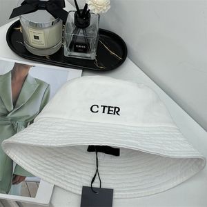 Ontwerpers emmer hoeden luxe visser hoeden mode sunahts voor heren dames 4 kleuren