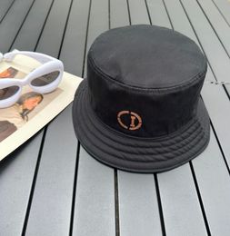 Diseñadores cubo hombres mujer gorro s pescador cubos sombreros letra bordada plana sombrero de copa verano visera de sol