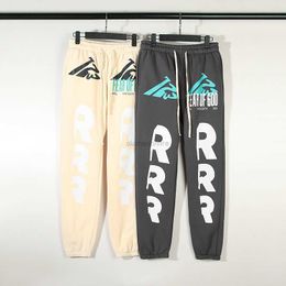 Ontwerpers Casual Pant Streetwear Jogger broek Zweetbroek Meichao Non Fog X RRR123 High Street Loose California Limited Peak Printbroek