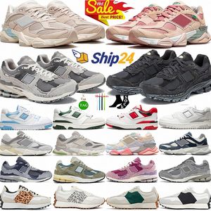 Diseñador 2002R Zapatos casuales Nuevo 2002r Paquete de protección Phantom Negro Blanco Gris Azul marino Rosa Púrpura Incienso Gamuza ROJO 2002 R Camo Hombres Mujer Deporte Entrenador Zapatilla de deporte con caja