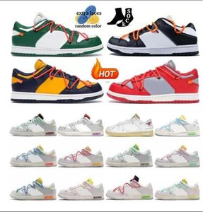 Designers Casual Chaussures Cher Été Lot 1 05 De 50 Collection Red Pine Orange Vert Faible Blanc OW Le 50 TS Trainer Chunky UNC Hommes Femmes Baskets S1