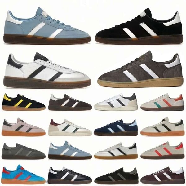 Designers Chaussures décontractées pour hommes Femmes Spezials Modèle More Style Couleur Low Top Leather Handball Trainers 36-45