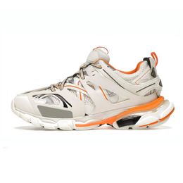 Nouveaux designers Chaussures décontractées Track 3.0 Baskets pour femmes Hommes Baskets Paris Triple Blanc Noir Rose Gris Beige Orange Bleu Plateforme Tracks 3 Mens 18ss Sport Sneaker