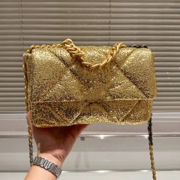 Ontwerpers Klassieke crossbodytassen met 19 flappen Handtassen Frankrijk merk 9A kwaliteit gewatteerde matelasse bling-bling dames schoudertas met ketting Totes luxe designer tassen portemonnee