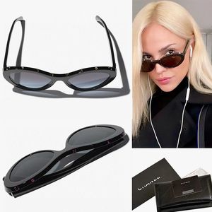 Diseñadores Gafas de sol clásicas Gabezas de luz polarizadas de alta calidad con caja de empaque original CH5416