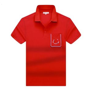 Ontwerpers Kleding Heren Fashion Polo Shirt T-shirt T-shirt Running Outdoor Krachtige Kortjes Katoen Anti-Wrinkle Business Casual Men Kleding Top Azië maat M 3XL