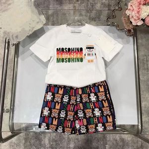 Vêtements de créateurs pour bébés garçons, ensembles de vêtements d'été pour bébés, t-shirt à manches courtes et Shorts, Costume 2 pièces pour enfants, survêtement