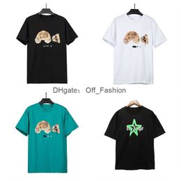 Designers Cotton 23SS PA TOPS T-shirt Vêtements Impression Angels T-shirts Summer Luxurys Lettre pour hommes