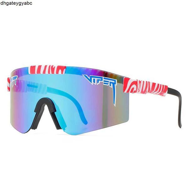Designers exploser et vendre bien pit vip film coloré de lunettes de soleil verres de route des hommes et des femmes sportives extérieures