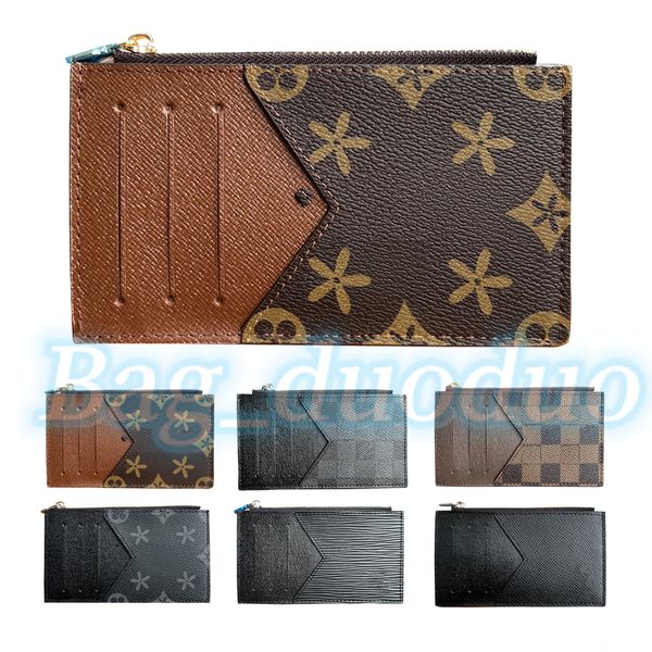 Designer Fashion Men Zipper Femmes Coin Bolds M30271 COIN CARTES HOTERS GOLINE CUIR LUMURY