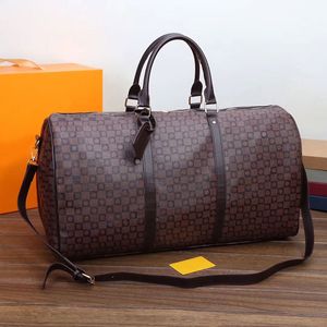 Diseñadores Moda Mujer Bolsas de lona Hombres de lujo Bolsas de viaje femeninas Bolsos de cuero Bolsos de gran capacidad Bolsa de equipaje de mano durante la noche Bolsa de fin de semana M41424 M41414