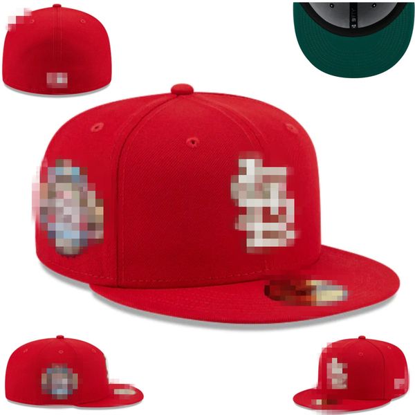 Diseñadores Capas de sombrero ajustadas Hates de béisbol para hombres Capas Black Color Hip Hop Bordado Adulto Pico para adultos para hombres Mujeres Full Cerrado S-2