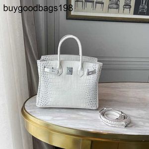 Ontwerpers Handtassen Himalayan Tas Diamond gesp Franse luxe Luxe Hoogds Wit Crocodile Patroon Zilverleer Handba