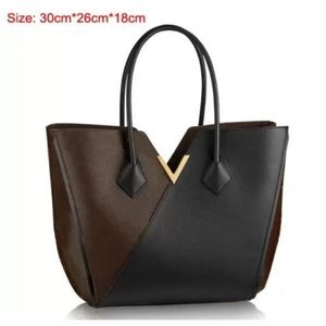 Designers Sacs à main de haute qualité Ms Leather N58024 Sacs à bandoulière de voyage femme Messenger School Bag Tote