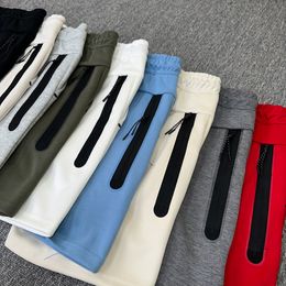 Ontwerpers Hot-Selling Mens Summer Joggers Kleding Tech Fleece Shorts Fiess Hietpants sportscholen Training Mannelijke korte broek plus maat 2xl