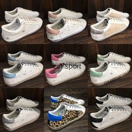 Ontwerpers Italië Merk Super Star Sabot Sneakers luxe Heren Dames Schoen Mode Superstar Klassieke Witte Do-old Sequin Dirty Designer Dames Slip-on Casual Schoenen