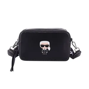 Designers Karl Lagerfield Véritable Instantané en cuir Sacs à bandoulière Ikomik Pin Camera Sac Ross Body Sacs à main Femmes Designer Sac Hommes Sacs à main Messenger Sacs d'embrayage