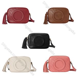 Diseñadores Bolsa de cámara de lujo Bolsas de hombro de cuero para hombre para mujer Soho Disco Bolsas cruzadas espejo calidad carta bolso embrague totes hobo monederos cartera al por mayor