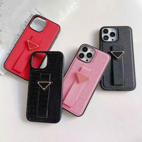 Coque de téléphone de luxe pour iPhone7/8, 11, 11Pro, 12, 12pro, 13, 14, haut niveau d'apparence, avec dragonne rouge