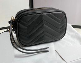 ontwerpers Marmont schoudertas echt leer Vrouw portemonnee kaart Portemonnee Handtas luxe messenger crossbody Tassen Totes handtas