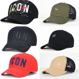 Designers Hommes Cap Mode Baseball Chapeau Summer Mesh Golf Caps Motorsport Racing Réglable Chapeaux Casual Sunscreen Cap