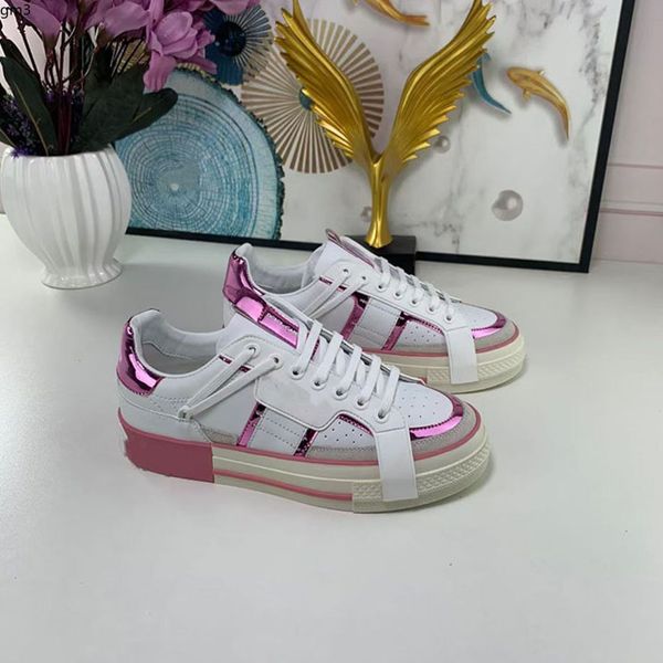 Designers Hommes Donna Rouge Mode Casual Chaussures Femmes Avec Des Chaussures Blanches taille35-45