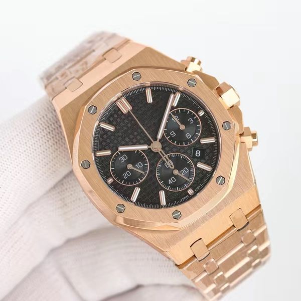 Designers Hommes Montre Mode Montres-bracelets Mouvement AAA Montres Caoutchouc Bracelet Plongée Super Lumineux Designer Mens Montres 41mm 904L Bracelet en acier inoxydable