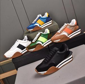James Sneaker Designers Men Women Suede Eco-vriendelijk materiaal Jago Sneakers Fashion Return Leather Lederen Hoogwaardige anti-slip Casual Sports Shoes Maat 35-45
