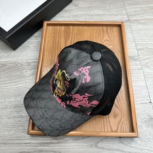 Designers Mens Baseball Caps Brand Tiger Head Hats Bee Snake brodé Men d'os Femmes Sun Sun Sports Mesh Cap P13