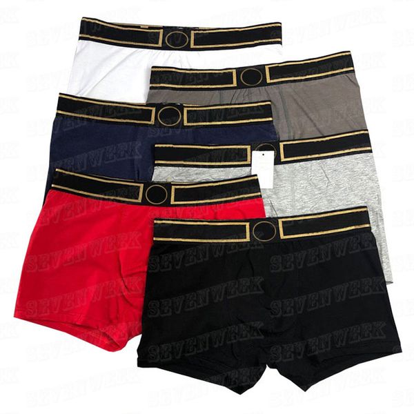 Diseñadores para hombre Boxers Marcas Calzoncillos Sexy Classic Man Boxer Shorts casuales Ropa interior suave y transpirable La mejor calidad