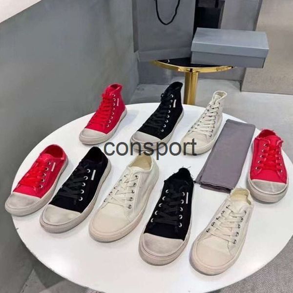 Diseñadores para hombre Paño Casual Alto Top Zapatos Mujeres Viajes con cordones Zapatilla de deporte Cuero de vaca Moda Plana Correr Entrenadores Cartas Mujer Zapato Plataforma Hombres Gimnasio Tamaño 35-42-45