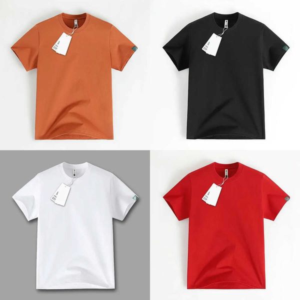 Diseñadores para hombres Cocodile bordado camiseta marcas famosas hombres ropa blanca blanca blanca algodón cuello redondo manga corta para mujeres