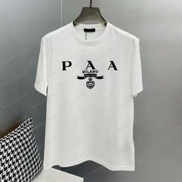 Designers Mens Fashion T-shirt célèbres marques pour hommes vêtements noirs blancs coton cou rond manche courte t-shirt de street de hip hop décontracté pour femmes