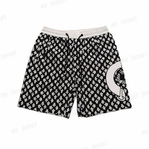 Diseñadores Pantalones cortos para hombre Hombre Mujer Cromos Verano Corazón Sánscrito Patrón cruzado Pantalones casuales Impresión Correr Deportes Cortos Cromos Corazones 3254