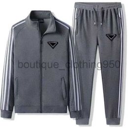 Designers veste de survêtement pour hommes deux pièces pantalons de sweat à sweat avec designer Budge Style Classic Spring Autumn Outwear Sports Set Tops Cleits S-5XL