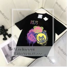 Ontwerpers Heren Dames T-shirts T-shirts Mode Brief Afdrukken Korte mouw Dame Tees Luxe Casual Kleding Tops T-shirt Moschi 245