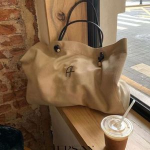 Ontwerpers Nieuwe handtas met grote capaciteit Anine canvas schouder strandtas winkelen buitenzak