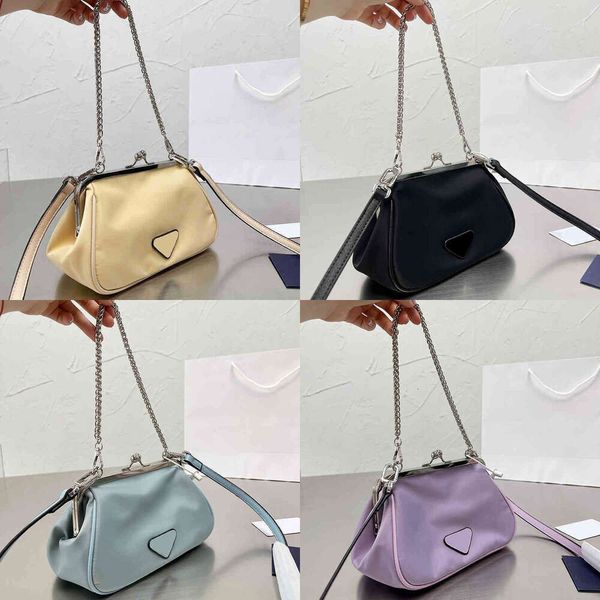 Diseñadores Nuevo producto Bolsa de hombro Bolsas de mensajero Moda Letras triangulares Bolsos de mujer Bolso cruzado Carteras de cuero Monederos Cadena de asas Bolsas de compras de noche