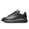 Designers Sneaker surdimensionn￩ Chaussures d￩contract￩es semelles blanches en cuir noir en cuir de luxe Velvet en daim pour femmes espadrilles de haute qualit￩
