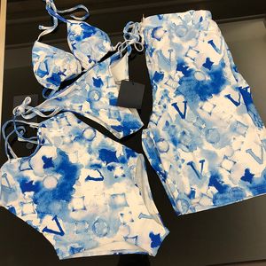 Diseñadores Traje de baño para padres e hijos Bikinis para niños para hombre para mujer Niños Trajes de baño de lujo Conjuntos Bebé Monos de playa Moda para mujer Traje de baño Kalekids CXD2402271-6