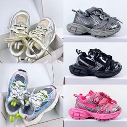 3XL enfants bambin formateurs baskets chaussures décontractées designers Paris filles garçons filles décontractées bébé enfants tout-petits garçon mode chaussure de sport en plein air