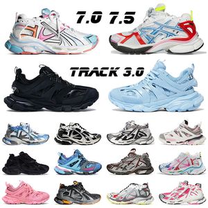 Designers Paris Runner 7.0 7.5 Piste 3.0 hommes Chaussures pour femmes Transmit Sense 7 Piste Runners Bourgogne déconstruction Graffiti Deconstruction Sneakers