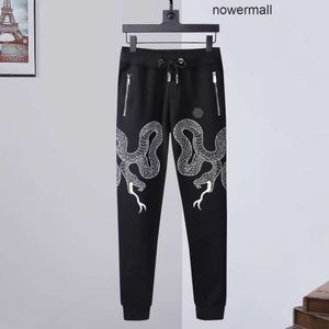 Designer Plein Joggers Philipps pp Luxus BÄR Herrenhose Hosen JOGGING Kordelzug HOSE STEINE Sport GOTHIC PP Jogginghose Totenköpfe Herren Paar Damen BH P8RV